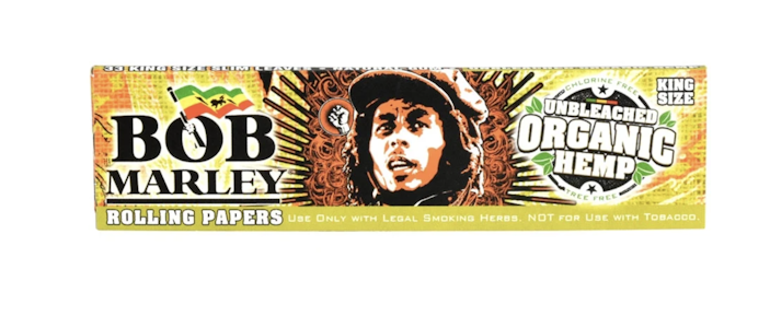 Bob Marley - Bob Marley Unbleached Organic Hemp Rolling Papers | King Size