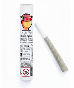 Pot & Head - Kilimanjaro | Preroll | 1g (Pot & Head)