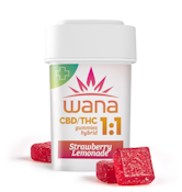Edibles | Wana | Strawberry Lemonade | 1:1 CBD:THC 10pk