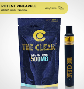 THE CLEAR - AIO | The Clear | Potent Pineapple | .5g
