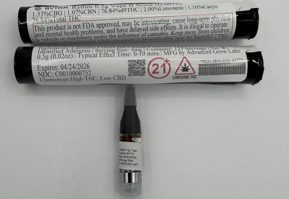 AGL - Rythm 0.5g Vape B Scout (I) 00752 Main Image
