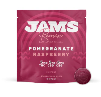 JAMS - JAMS Remix Fast Acting Jellies Raspberry Pomegranate (H) 01016 Main Image