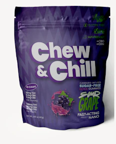 Chew & Chill | Edible - Sour Grape | 100mg