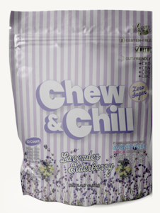 CHEW & CHILL - Chew & Chill | Edible - Lavender Elderberry | 100mg