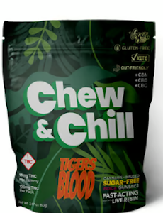 CHEW & CHILL - Chew & Chill | Edible - Tigers Blood | 100mg