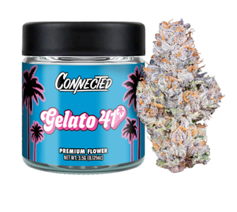 CONNECTED CANNABIS CO - (2 FOR $90 Mix & Match) Gelato 41 - 3.5g Indoor Flower (Connected)
