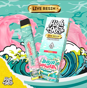 HIGH 90s - High 90s Baja Gusherz Live Resin All-In-One Vape
