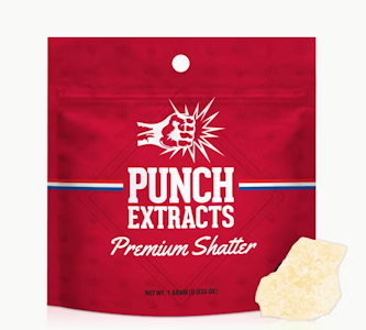 Punch Edibles & Extracts - Punch Edibles & Extracts Black Cherry Cream Shatter 1g