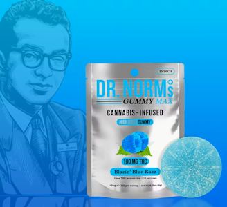 Dr. Norm's - Dr Norms Blazin Blue Razz - 100mg