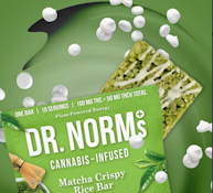 Dr. Norm's 100mg Rice Krispy Treat Matcha 100mg