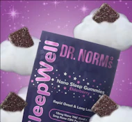 Dr Norms SLEEPWELL Elderberry Fast-Acting Sleep Gummies 100mg THC 50mg CBN