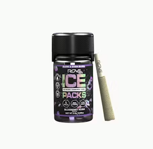 ROVE - ROVE 2.5G Blueberry Kush Rosin Infused Preroll 5pk