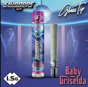 1.5g Sluggers Infused Pre-roll With Glass Tip - Baby Griselda 40%