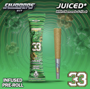 0.7g Sluggers Infused Pre-roll - 33 38%