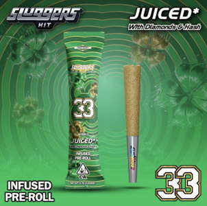 Sluggers Hit - 0.7g Sluggers Infused Pre-roll - 33 38%
