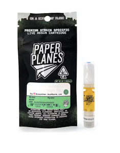 Paper Planes - Rainbow Papaya - Live Resin - Cart - 1g