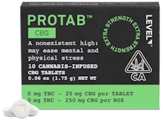 LEVEL - Capsules - CBD - Protab - 10PK