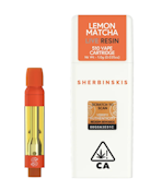 Sherbinskis Live Resin Cartridge 1g - Lemon Matcha 86%