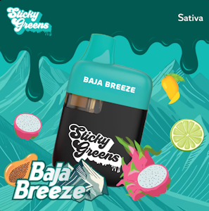 Sticky Greens - Baja Breeze 1g AIO