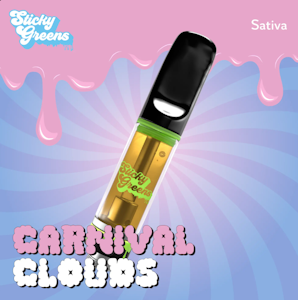 Sticky Greens - Carnival Clouds 1g Cart
