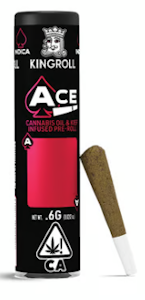 KING ROLL - KingRoll - GSC x Gelato - Ace - Infused Preroll - .6g