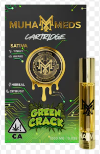 Muha Meds - Muha Meds - Green Crack - Vape Cart - 1g