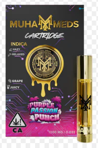 Muha Meds - Muha Meds - Purple Passion Punch - Vape Cart - 1g