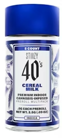 40's - Cereal Milk - Infused Preroll Pack - 5pk - 2.5g