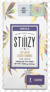STIIIZY - Stiiizy - Liquid Diamonds - Strawberry Shortcake - Vape Pod - 1.0g Main Image