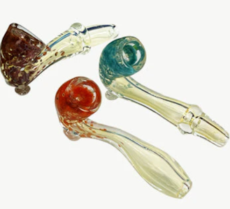 Accessories - 4.5" Glass Sherlock Hand Pipe