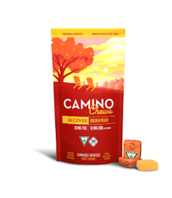 Camino Chews | Edible - Golden Peach CBG 10:10 | 100mg