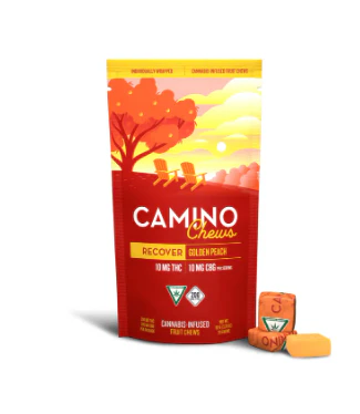 Camino - Camino Chews | Edible - Golden Peach CBG 10:10 | 100mg Main Image