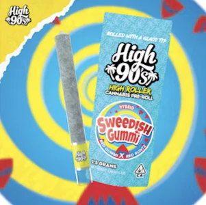 HIGH 90'S - High 90's - Sweedish Gummi 22% 1.5g High Roller Pre-Roll