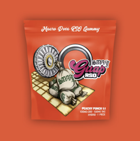 Savvy Guap | Peachy Punch RSO 1:1 (CBN:THC) | 100mg