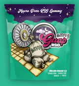 Edibles | Savvy | Guap | RSO Melon Crash 1:2 CBN:THC | 1pc | 100mg