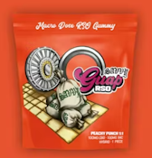 Edibles | Savvy | Guap | RSO Peachy Punch 1:1 CBD:THC | 1pc | 100mg