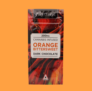 Firestorm - Orange Dark Chocolate Bar | 200mg