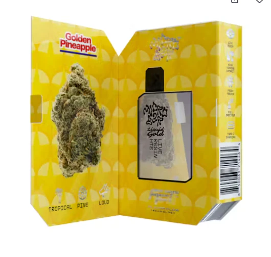 Micro Bar - Golden Pineapple | 1g | Live Resin AIO | Microbar Main Image