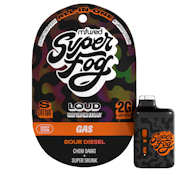 Sour Diesel | LOUD JEFE | Disposable | 2pk/2g (Mfused)