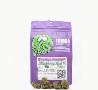 Eighth Brother - Eighth Brother 14G Blackberry Kush Sungrown Flower