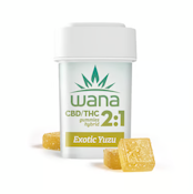 Edibles | Wana | Exotic Yuzu 2:1 THC:CBD | 100mg 