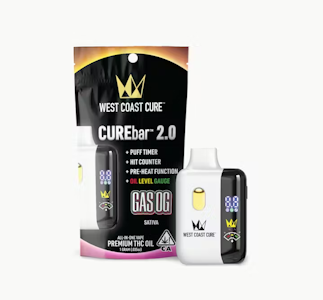 West Coast Cure - WCC Gas OG - 1G AIO CUREbar 2.0