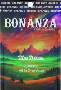 Bonanza - Blue Dream - 2G AIO Vape