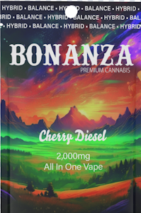 Bonanza - Cherry Diesel - 2G AIO Vape