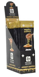 MJ WHOLESALE - Zooted Flavored Hemp Wraps 2pk - Honey Dipped