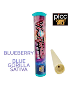 Picc - Live Resin Infused - Blueberry Blue Gorilla - 1g - Preroll