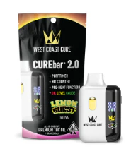 West Coast Cure - [West Coast Cure] CUREbar 2.0 AIO - 1g - Lemon Burst (S) Main Image