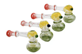 4" Rasta Hammer Water Bubbler