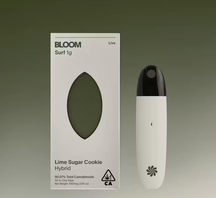 BLOOM - Bloom - Disposable - Live Resin - Lime Sugar Cookies - 1G Main Image