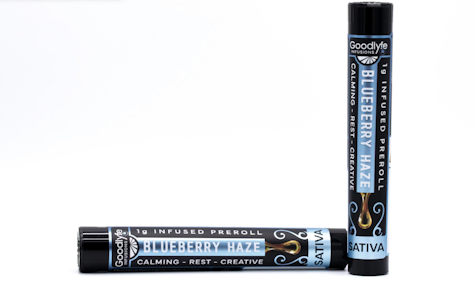 GoodLyfe - Blueberry Haze - 1g Infused Preroll